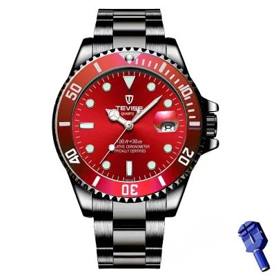 Luxury Men's Casual Quartz Watch Anti Spier