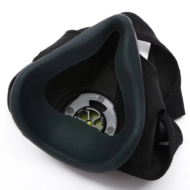 Black Exercise Resistance Mask Anaerobic Adjustable Anti Spier