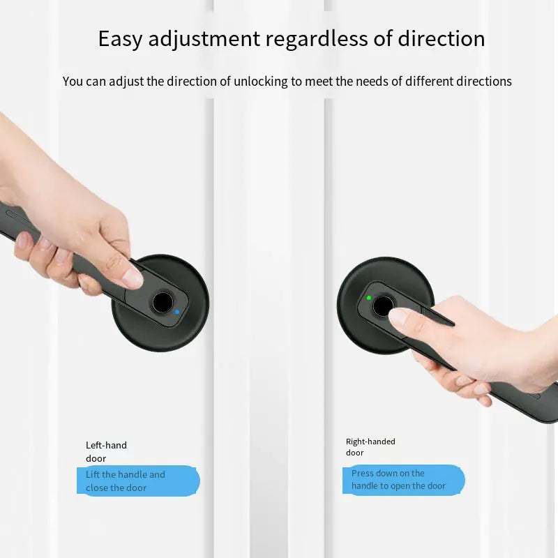 Smart Fingerprint Lock for Bedroom and Office Doors Anti Spier