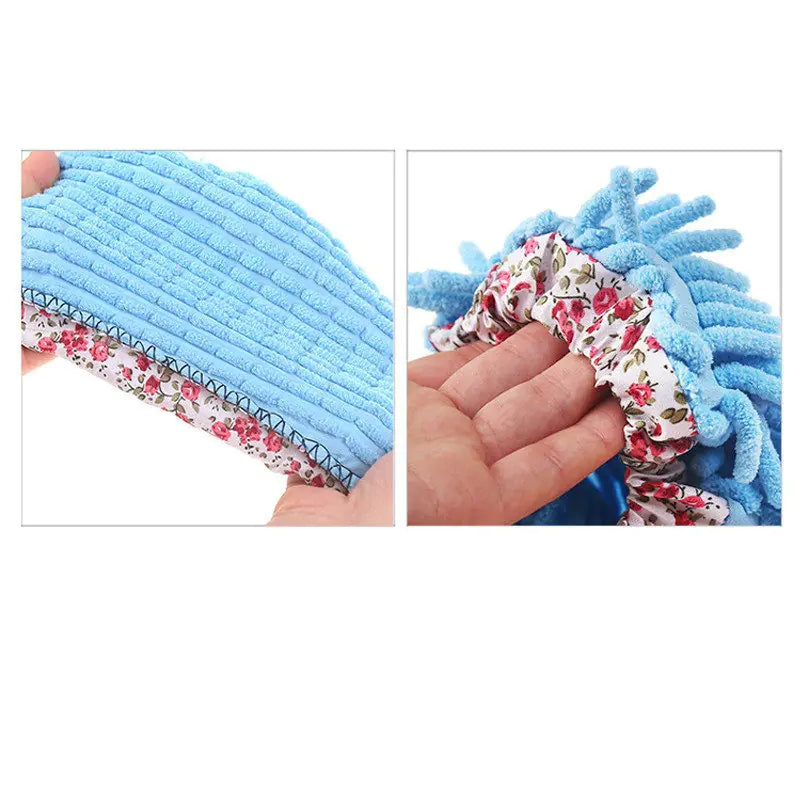 Multifunction Floor Dust Cleaning Slippers Shoes Anti Spier