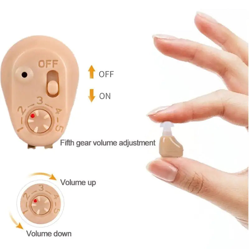 Rechargeable Hearing Aid Anti Spier