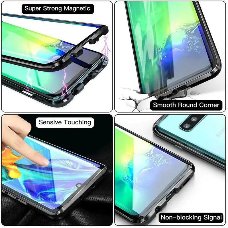 360° Magnetic Phone Case Samsung Anti Spier