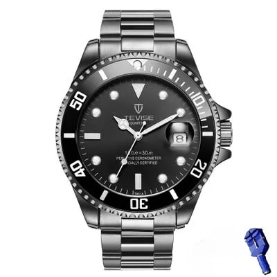 Luxury Men's Casual Quartz Watch Anti Spier