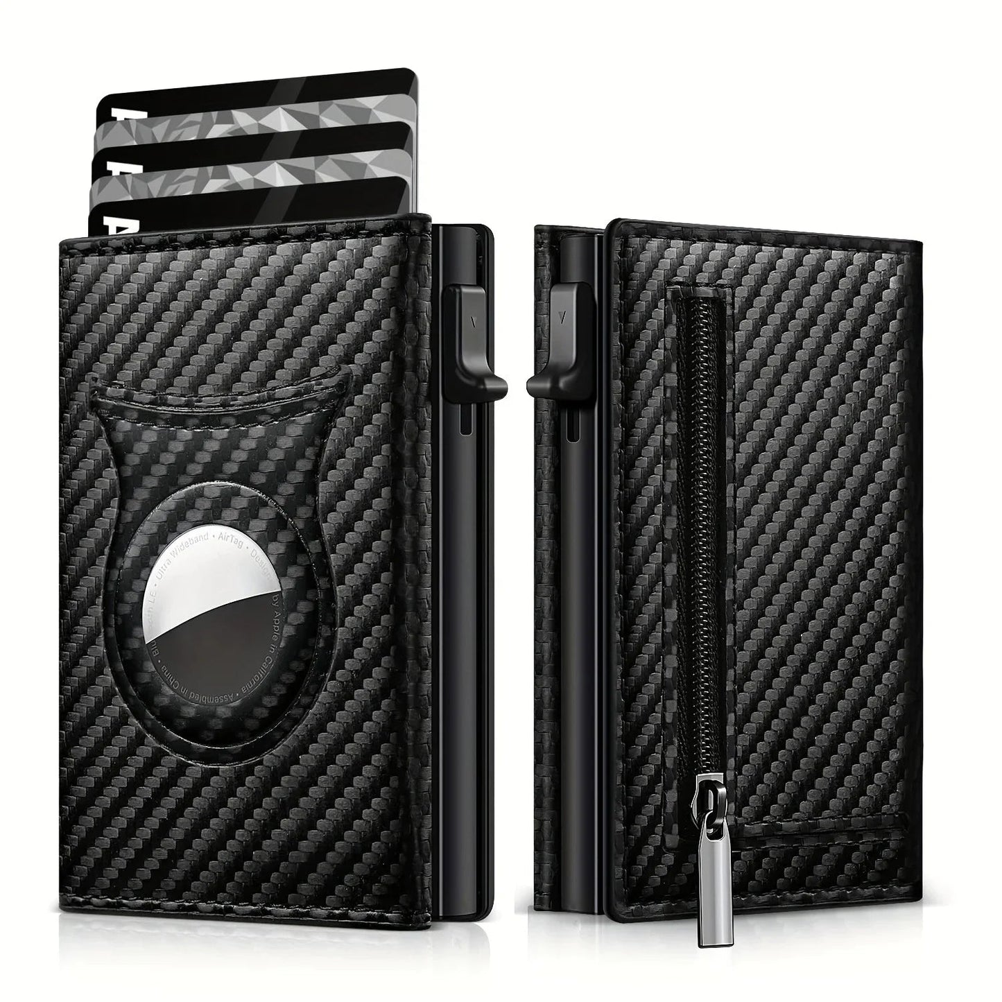 Men's Metal Card Wallet Anti Spier