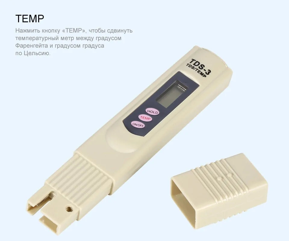 Digital Water Quality Testing Pen Anti Spier