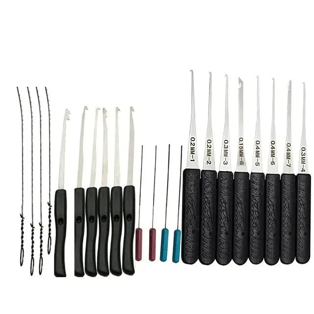 Lock Pick Set Row Tension Wrench Anti Spier