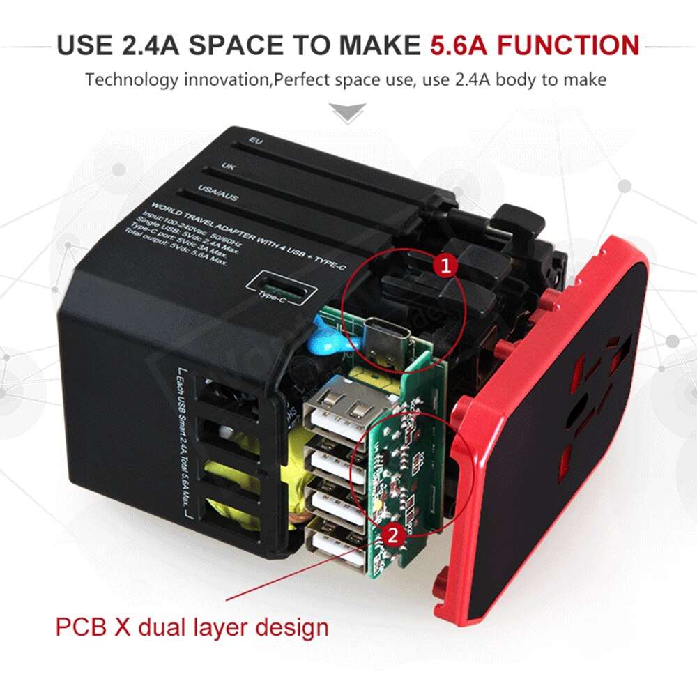 Ports Travel Adapter - Wins Wow