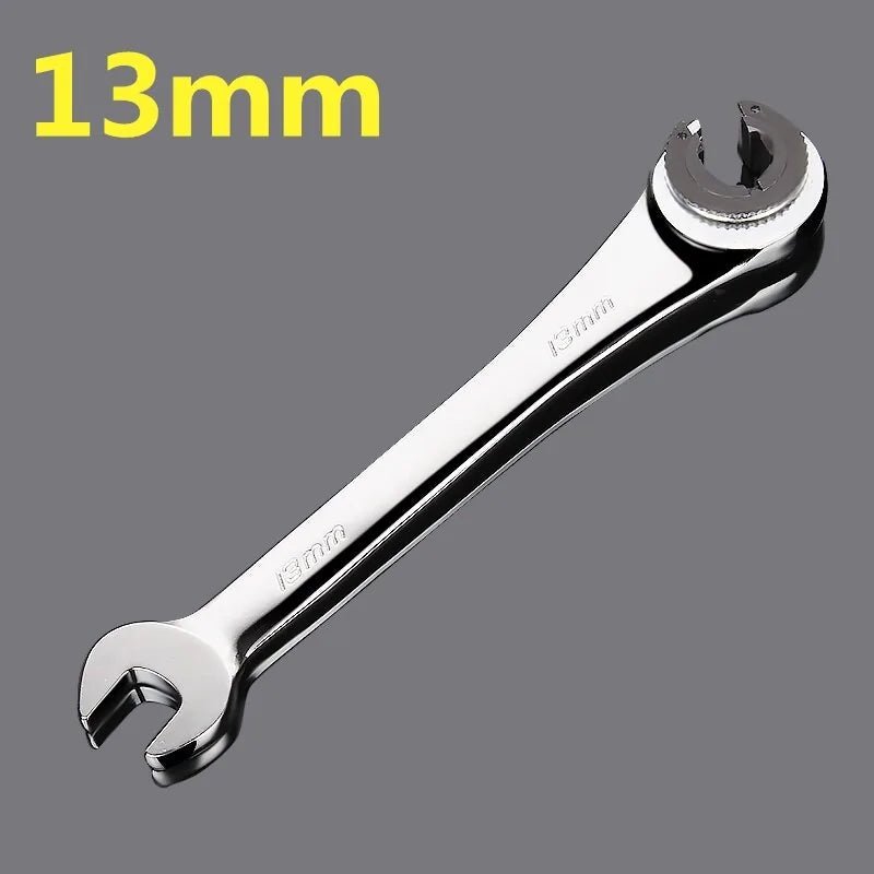 Tubing Ratchet Wrench Set Anti Spier