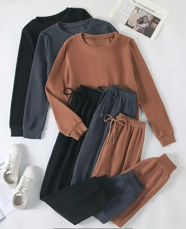 Unisex Long-Sleeved Pants Set Anti Spier