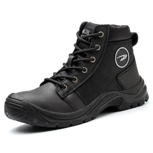 Anti-Smashing Construction Safety Work Sneakers Warm Anti Spier