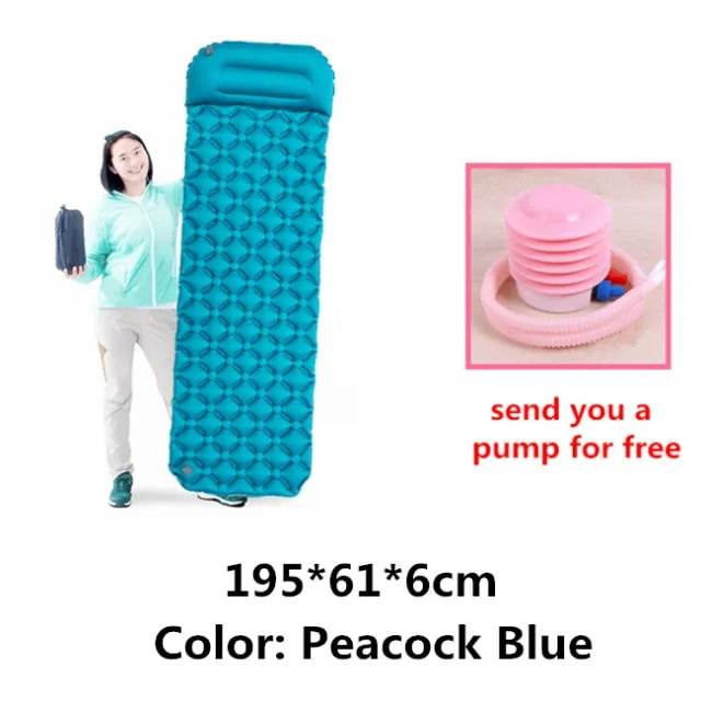 Inflatable Camping Mats Anti Spier