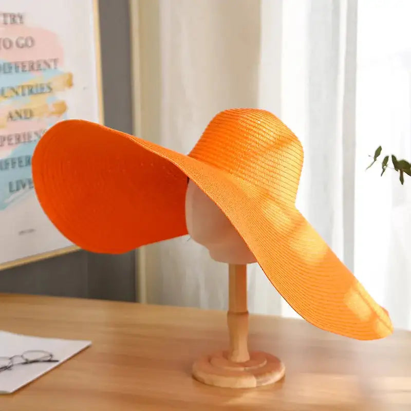 Large Wide Brim Women's Sun Hat Anti Spier