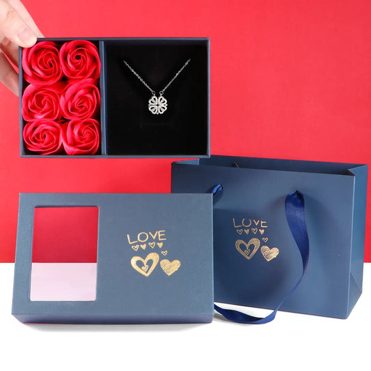 Luxury Four Leaf Clover Necklace Anti Spier