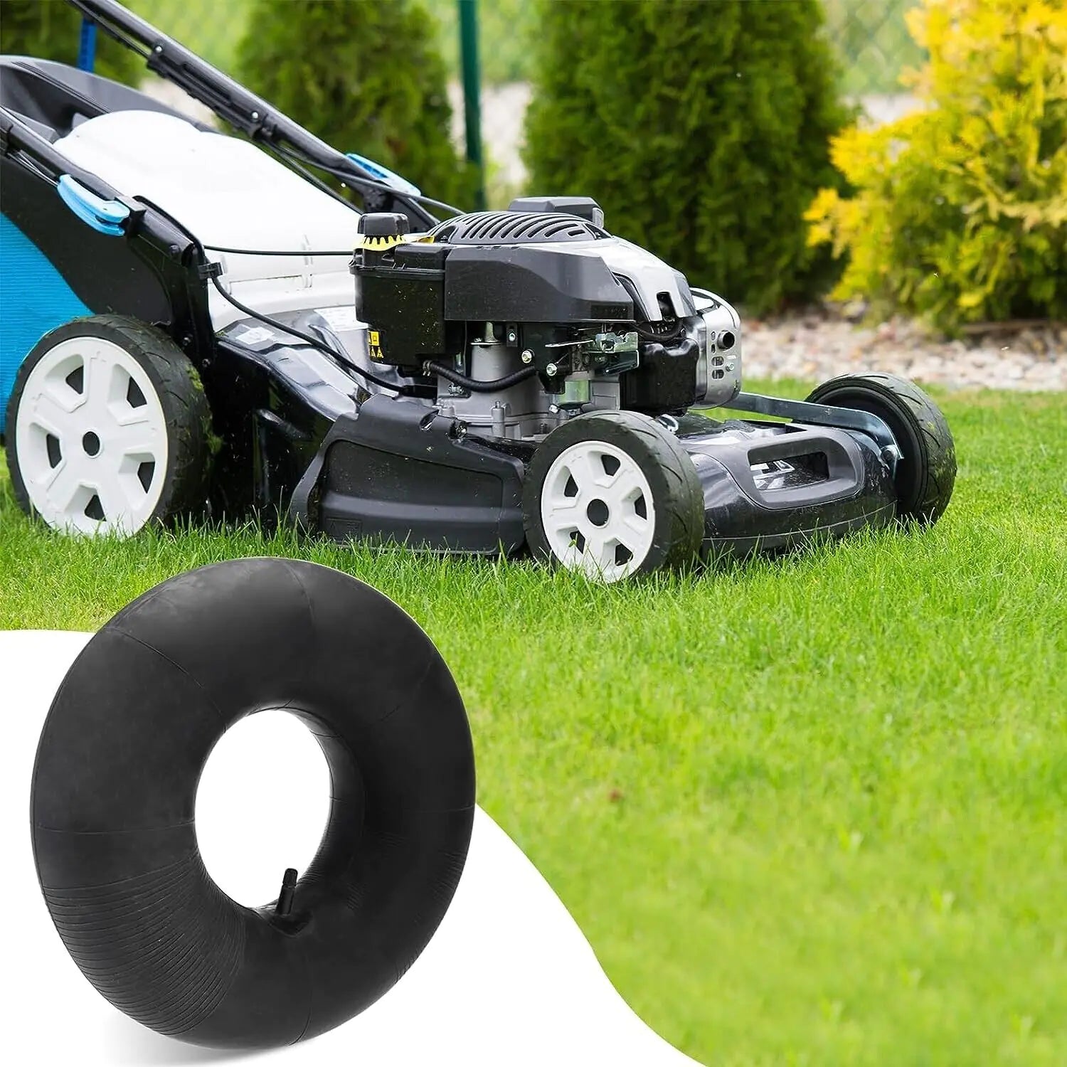 2PCS 15x6.00-6 Lawn Mower Tire Inner Tubes 15X6-6, 15X6x6, 15/6x6 TR13 Valve ATV Anti Spier