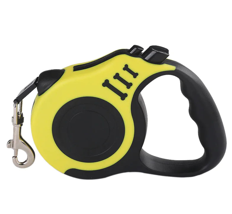 16.5FT Automatic Retractable Dog Leash Pet Collar Automatic Walking Lead Free US Anti Spier