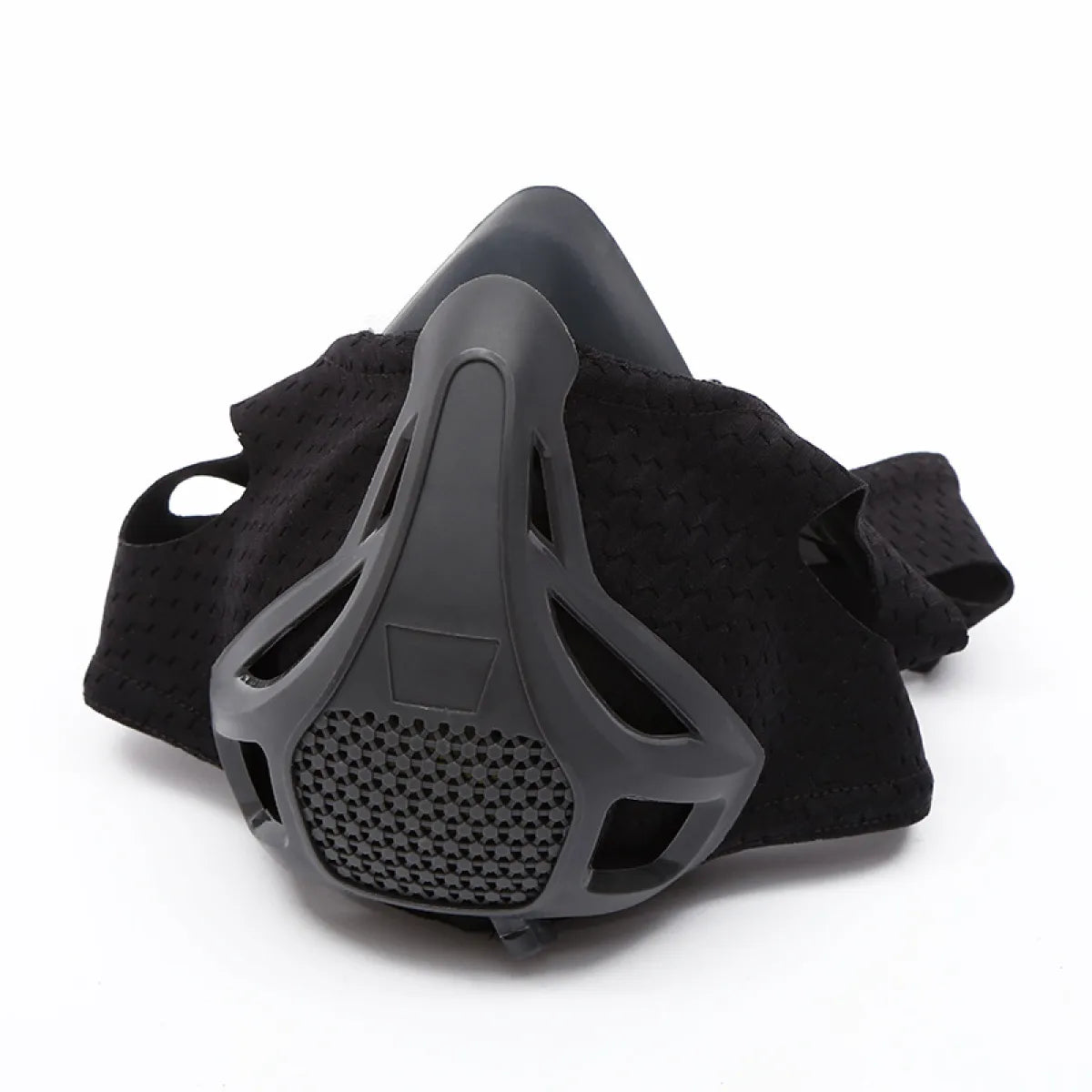 Black Exercise Resistance Mask Anaerobic Adjustable Anti Spier