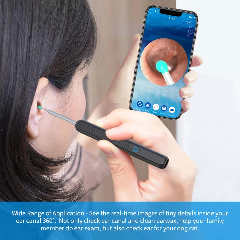 Ear Wax Removal Tool With Camera Anti Spier