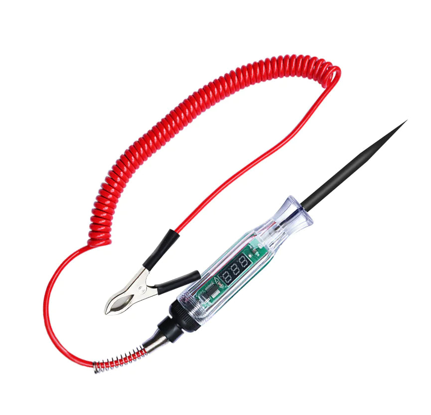 Digital Electric Voltage Circuit Tester Automotive Test Light Car Truck 6-24V US Anti Spier