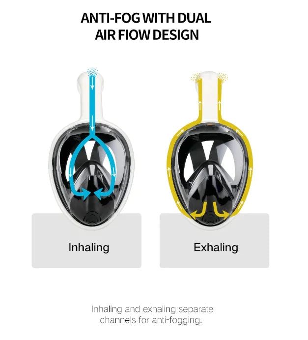 Full Face Scuba Diving Mask Anti Spier