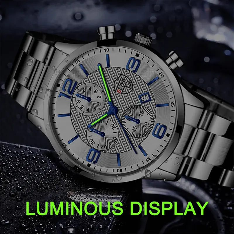 Luxury Men's Business Watch Anti Spier