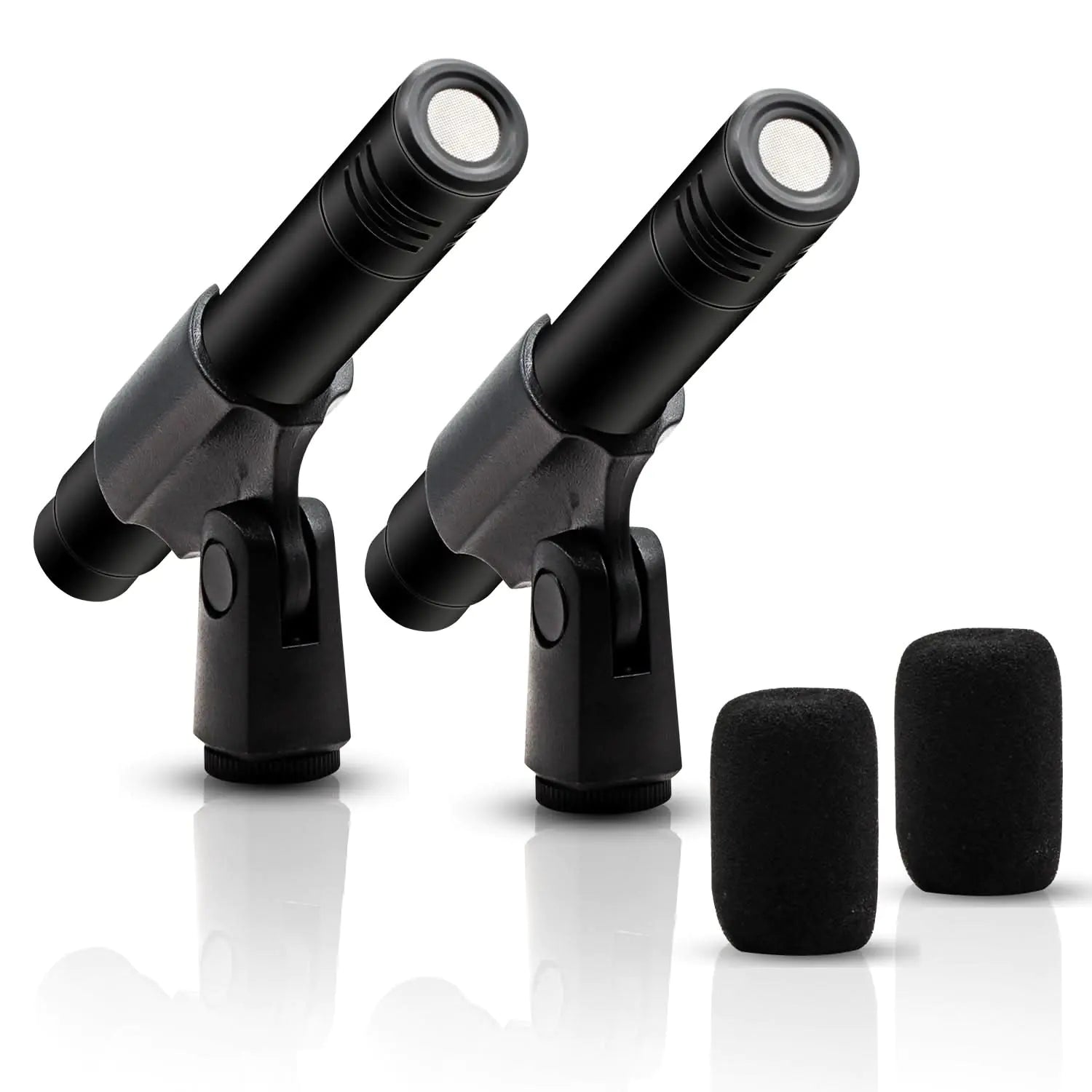 5Core Dynamic Instrument Microphone Professional XLR Cardioid Pencil Stick Condenser Mic Anti Spier