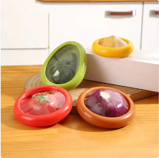 Clear Fresh Fruit & Vegetable Storage Box Set Anti Spier