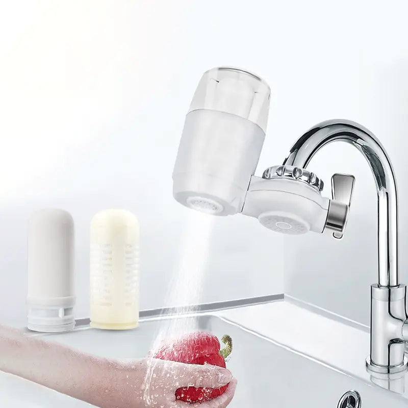 SaengQ Water filter Water Purifier Clean Kitchen Faucet Washable Ceramic Percolator Filtro Rust Bacteria Removal Water Tap Anti Spier