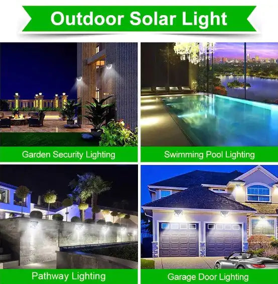 Solar Lamp With Motion Detector Anti Spier