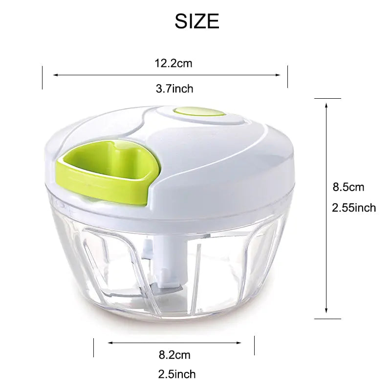 Hand Pull Vegetable Cutter Anti Spier