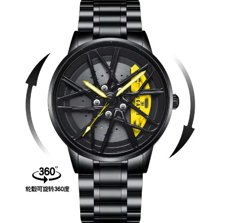 Car Wheel Hub Rim Watch Anti Spier
