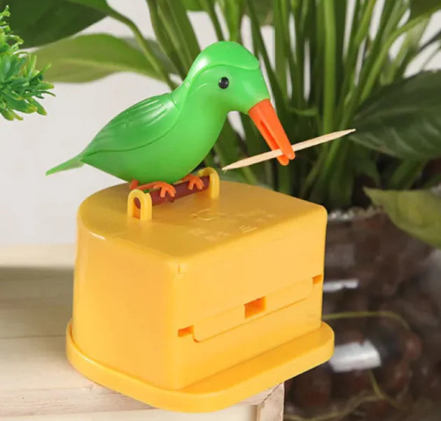 Auto Pick Toothpick Dispenser Anti Spier