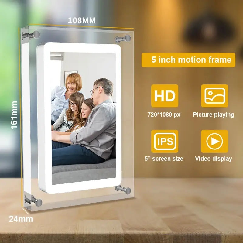 Acrylic Digital Photo Frame Gift Anti Spier