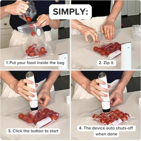 Compact Kitchen Vacuum Sealer Anti Spier