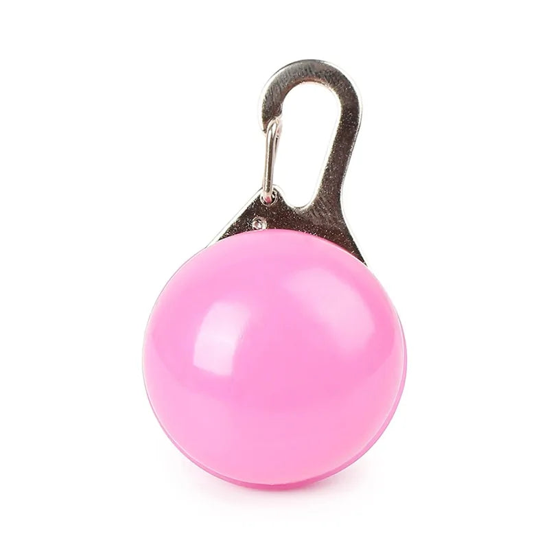 LED Pet Collar Pendant for Night Safety Anti Spier