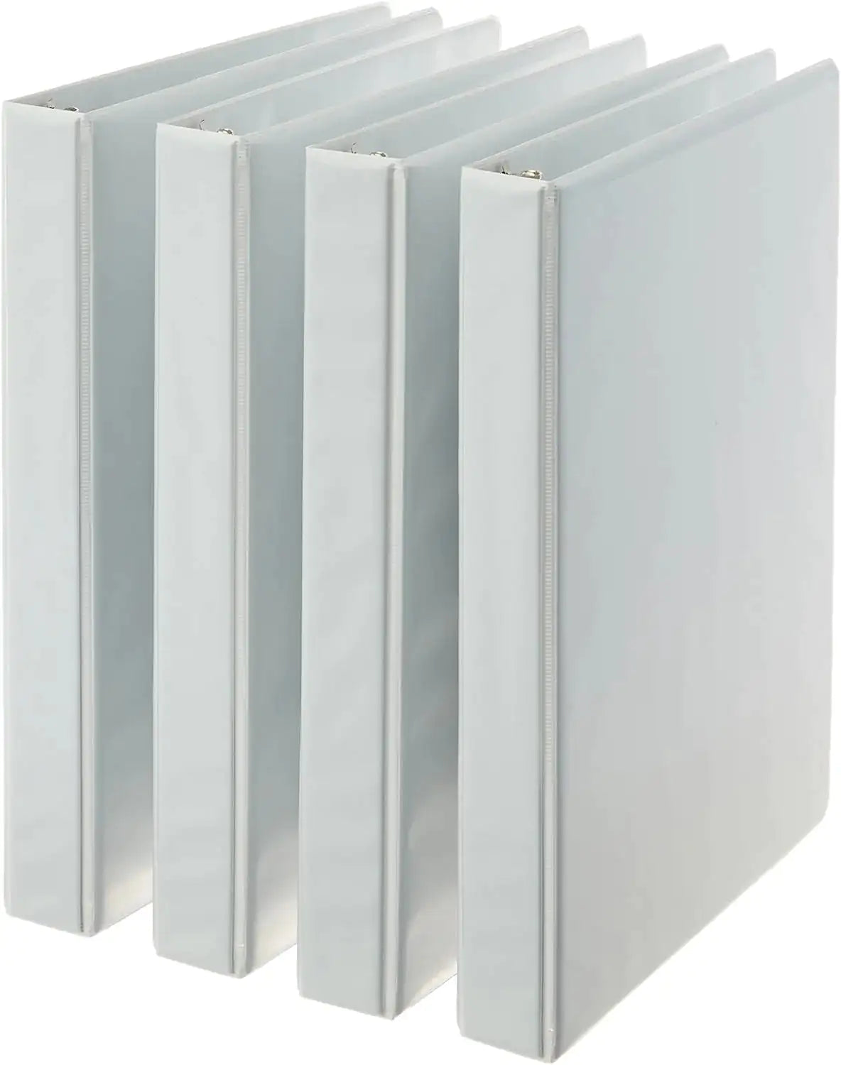 3 Ring Binder- 1" - White Anti Spier