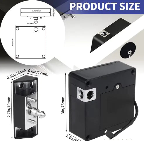 RFID Keyless Smart Cabinet Lock Anti Spier