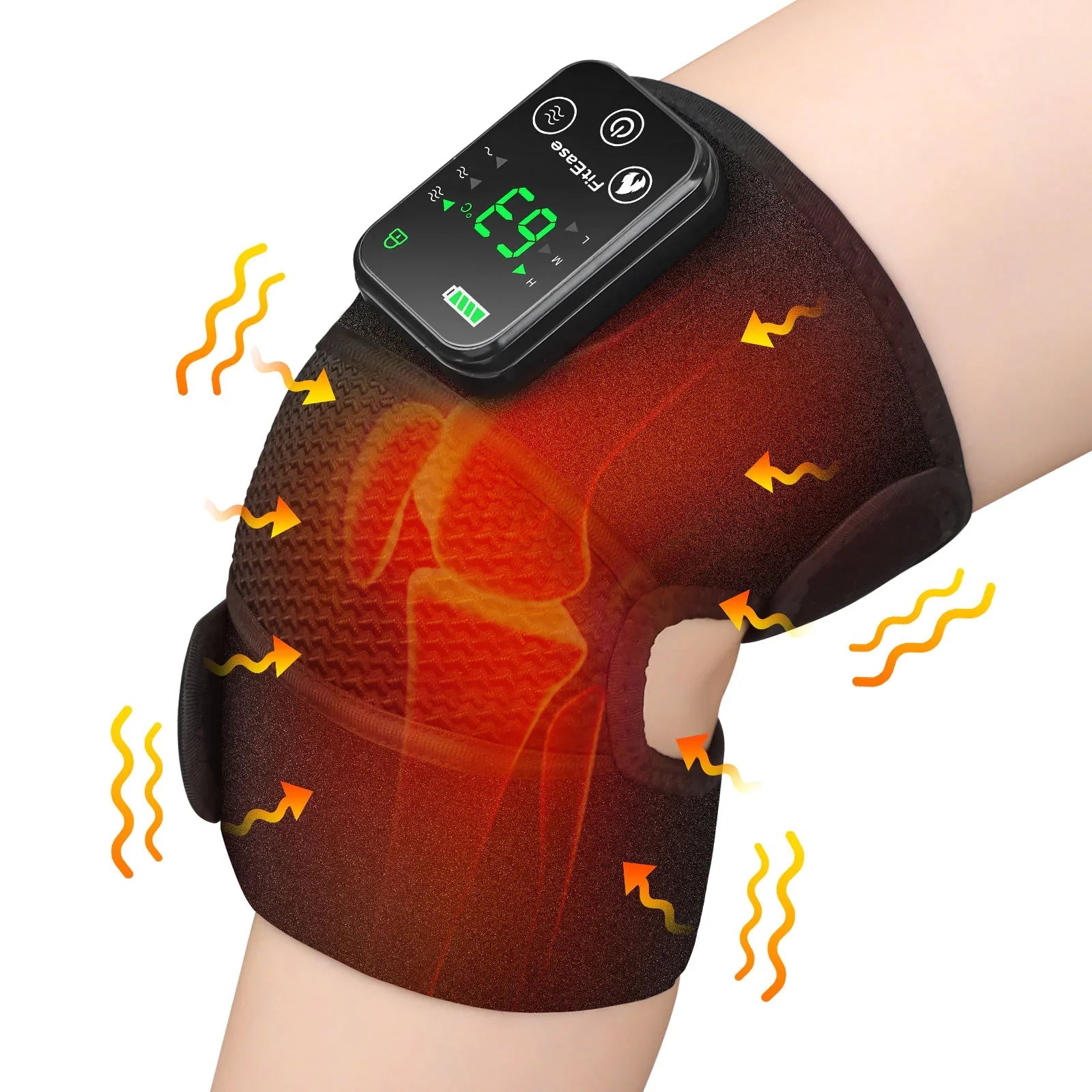 Kneecap, Elbow and Shoulder Intelligent Heating Vibration Massager Anti Spier