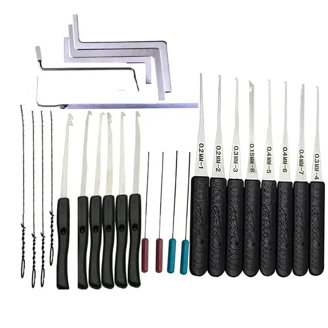 Lock Pick Set Row Tension Wrench Anti Spier