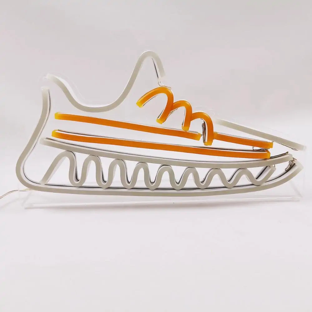 Shoes Neon Light Sign: Perfect Birthday Gift and Home Decoration Anti Spier