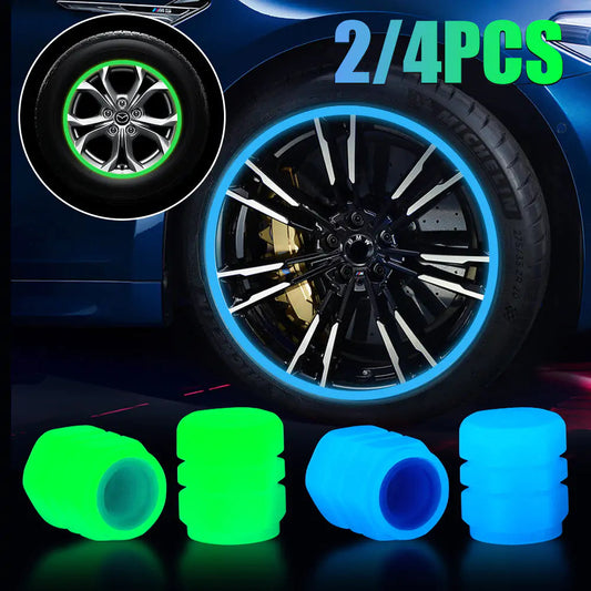 Luminous Tire Valve Stem Cap Anti Spier