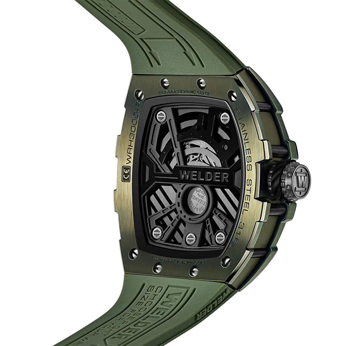 Welder Moody Watch WRH3000-R Men's Wristwatch - Anti Spier 