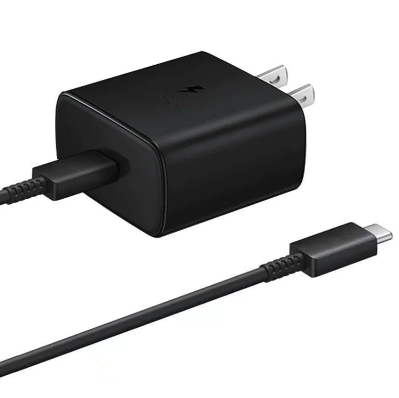 45W USB-C Super Fast Wall Charger + 6FT Cable For Samsung Galaxy S20 S21 S22 S23 Anti Spier