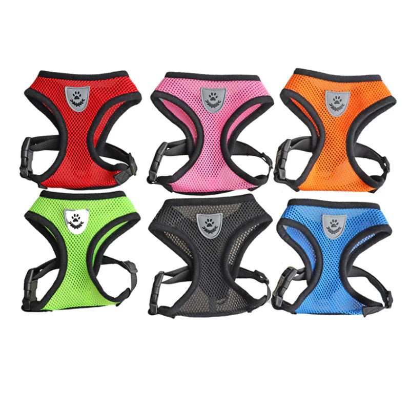 Cat Dog Pet Harness Adjustable Control Vest Dogs Reflective S M L XL Leash Anti Spier