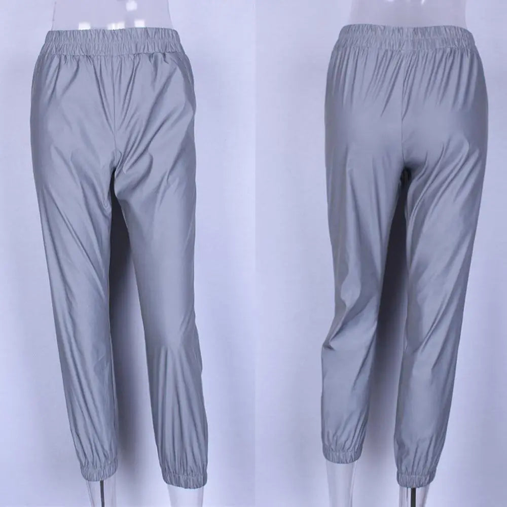 Illuminate Runs With Stylish Reflective Joggers Anti Spier