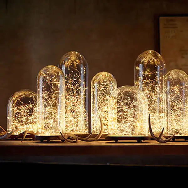 Mini Fiery 100 Lights Shine Like Firebugs With Solar Power 2/ Pak Anti Spier