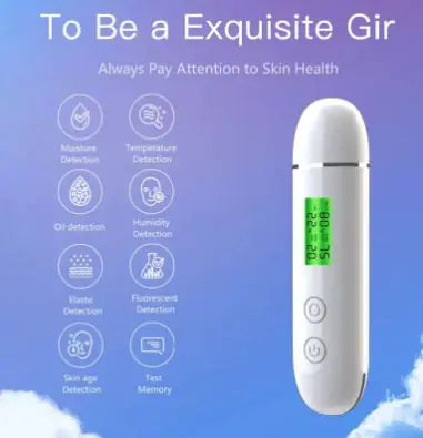 Rechargeable Smart Facial Skin Tester Anti Spier