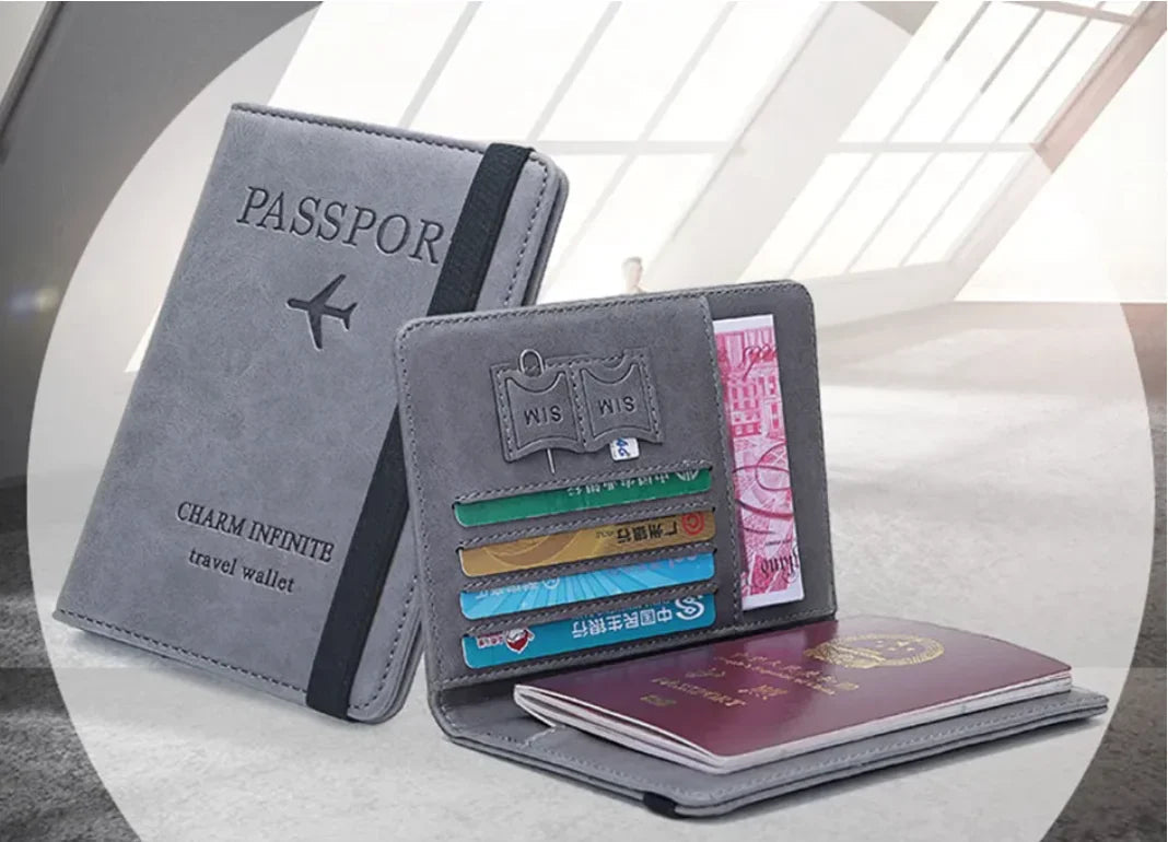Premium Travel Passport Cover Anti Spier