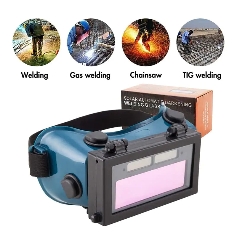 Auto Darkening Welding Eyes Goggles Anti Spier