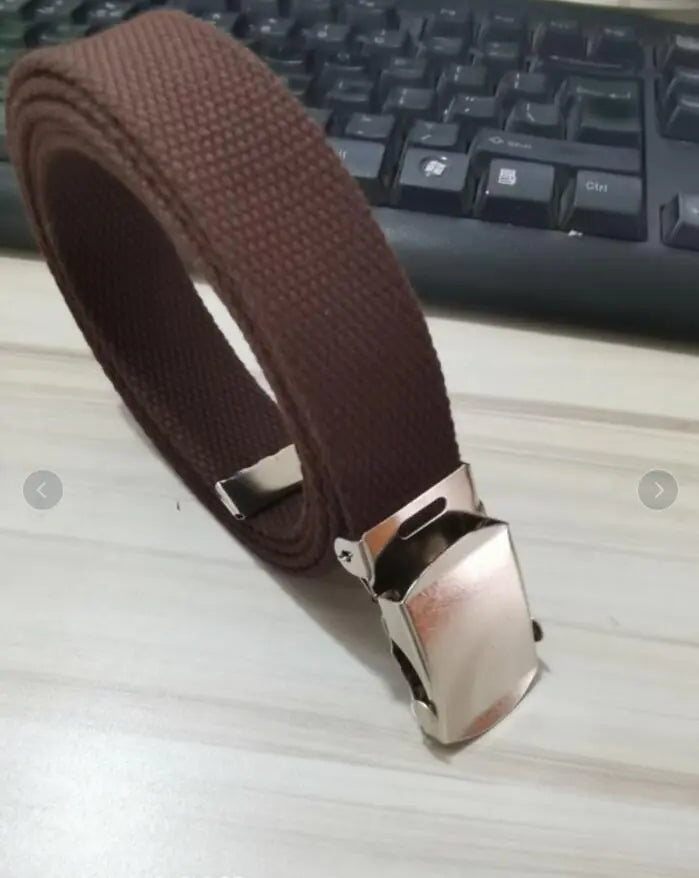 Canvas Belts Luxury Design Anti Spier