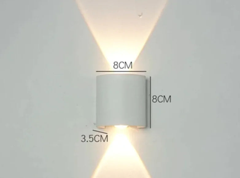 Waterproof LED Wall Lamp for Indoor & Outdoor Anti Spier